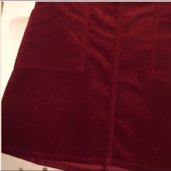 MAISON JULES SUEDE SKIRT - Picture 7 of 7